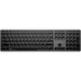 HP Teclado Inalámbrico 975 Dual Bluetooth y USB-A con Retroiluminación Inteligente y Batería Recargable